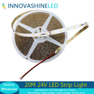 24V 20m LED strip lights constant current